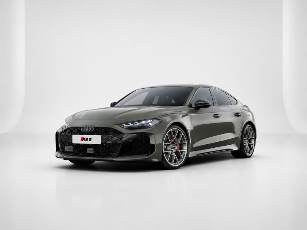 2027 Audi RS5 Sportback in Bedford Green Metallic