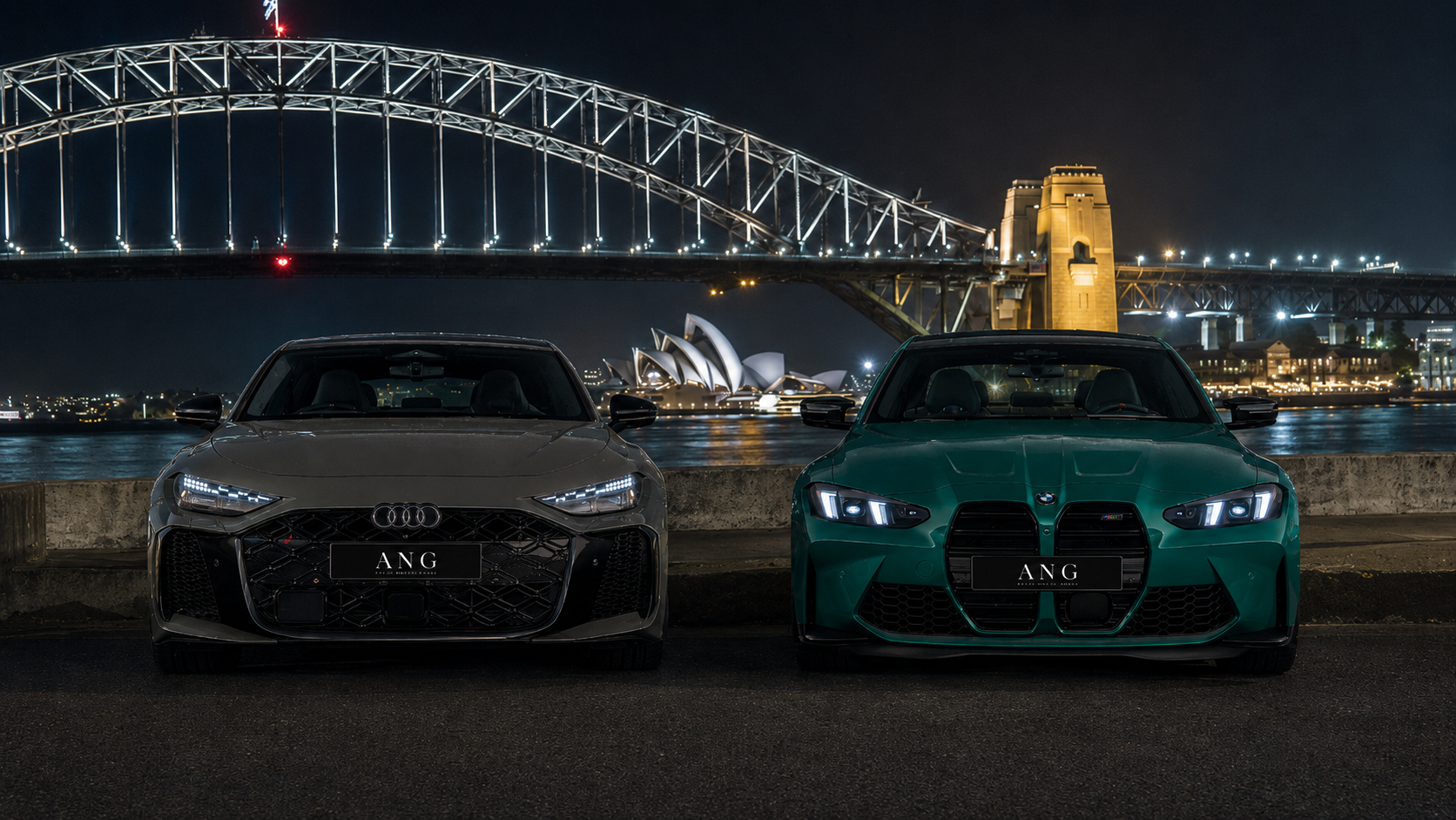 ANG rental fleet — Audi RS5 and BMW M3